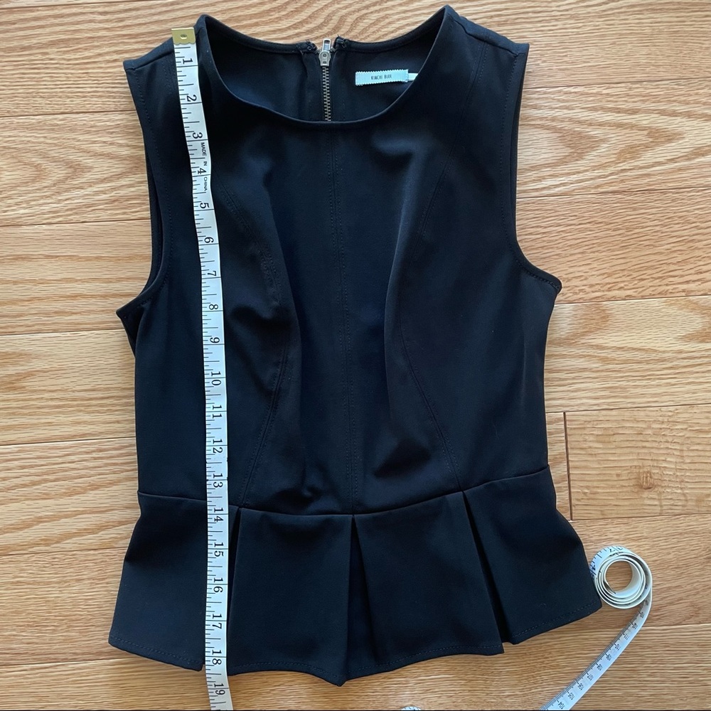 UO Kimchi Blue Peplum Black Top- Size XS